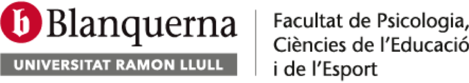 Logo Blanquerna - universitat Ramon LLull - Facultat de Psicologia, Ciènces de l'Educació i de l'Esport
